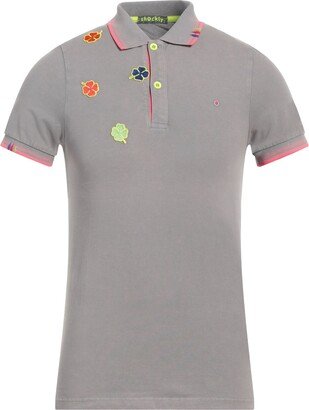 SHOCKLY Polo Shirt Grey