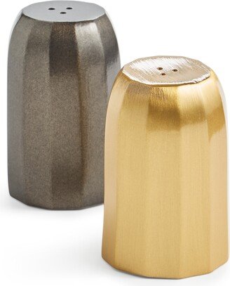 Faceted Salt & Pepper Shaker Set