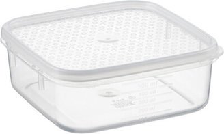 décor 17 oz. Square Tellfresh Food Storage 500 ml.