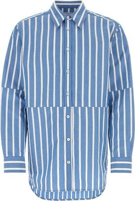 Striped Panelled Shirt