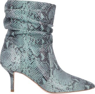 Ankle Boots Deep Jade-AA