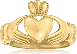 Canaria Fine Jewelry Canaria 10kt Yellow Gold Claddagh Ring