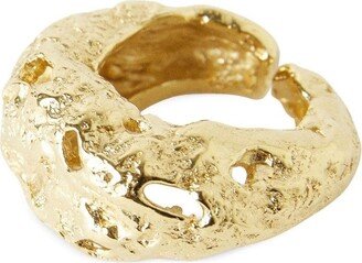 Paola Sighinolfi Galia hammered ring