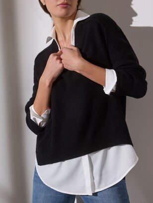 The Looker Layered V-Neck-AI