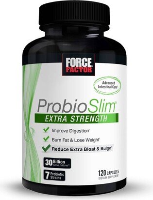 Force Factor ProbioSlim Extra Strength Probiotic Supplement - 120ct