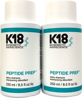 K18 8.5Oz Peptide Prep Detox Shampoo Pack Of 2-AA