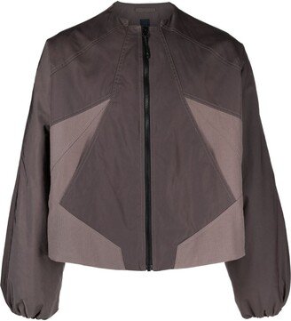 J.LAL Panelled Bomber Jacket