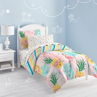 Pineapple 7-Piece Bed in a Bag with Sheet Set