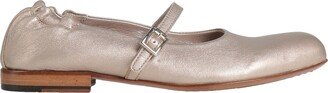 CORVARI Ballet Flats Platinum