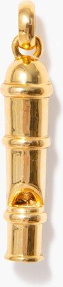 Tuckernuck Jewelry Gold Bamboo Whistle Charm
