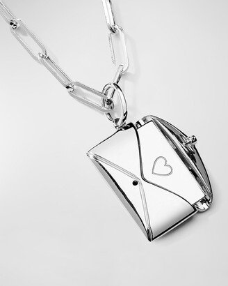 Syna Love Letter Charm in Sterling Silver