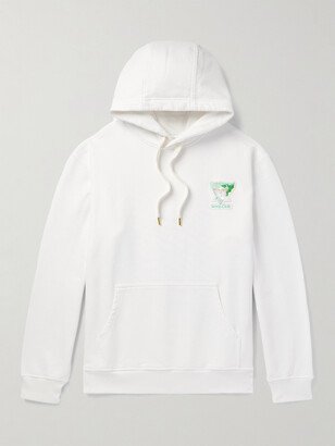 Logo-Appliquéd Organic Cotton-Jersey Hoodie