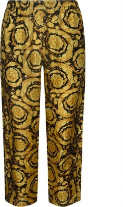 Crop Printed Trousers