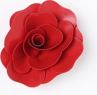 Rose brooch in latex-AB