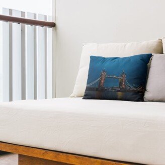 Tower Bridge Outdoor Lumbar Pillow