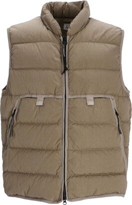 Eco-Chrome R padded down gilet-AD