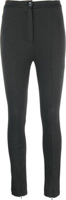 Ankle-Zips Skinny Trousers