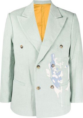 KidSuper Jazz Club corduroy blazer