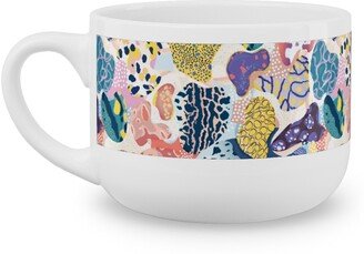 Mugs: Sea Slug - Multi Latte Mug, White, 25Oz, Multicolor