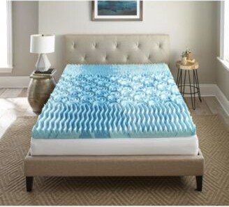 Henredon 3 Gellux Gel Infused Cooling Foam Mattress Toppers