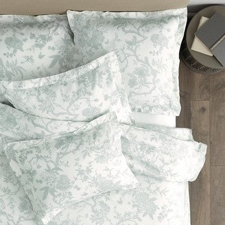 Jardin Toile Duvet Cover Gray King