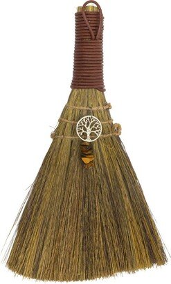 Tree Of Life Broom With Tiger's Eye | 9 Inches