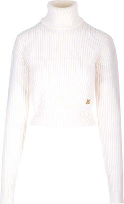 Ribbed Wool Turtleneck