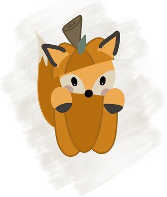 Fox/Raccoon in Pumpkin