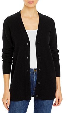 C by Bloomingdale's Cashmere Grandfather Cardigan - 100% Exclusive