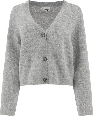 V-Neck Oversized Cardigan