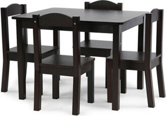 Tot Tutors Kids Brooklyn Table and 4 Chairs Set