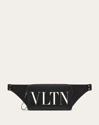 LEATHER VLTN BELT BAG