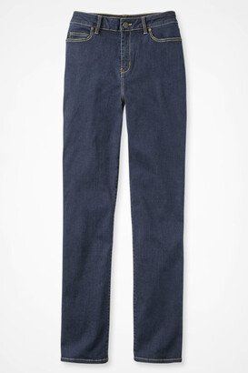 Women's The Creek (Mid Rise) Straight Leg Jeans - Rinse Wash - 6P - Petite Size