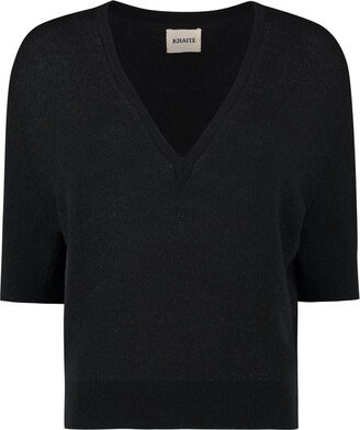 The Sierra V-Neck Knitted Jumper