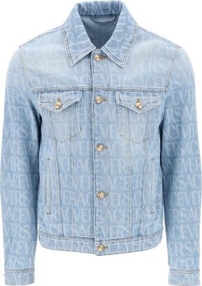 allover denim jacket-AF