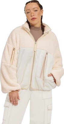 Marlene Sherpa Jacket II (Cream) Women's Clothing