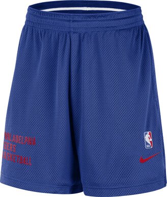 Philadelphia 76ers Men's NBA Mesh Shorts in Blue