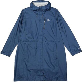 Plus Size Trail Model Raincoat (Nautical Navy) Women's Clothing