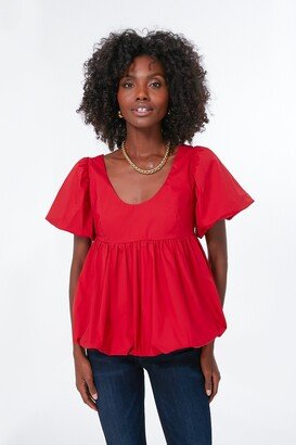 Hyacinth House Rouge Scoop Neck Ariel Blouse