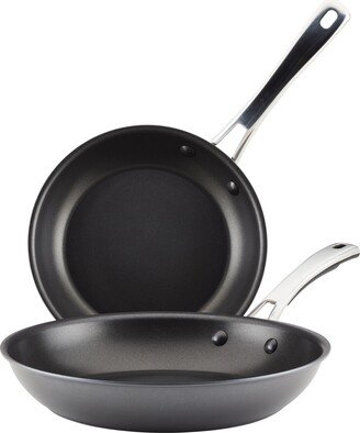 Cook + Create Hard Anodized Nonstick Frying Pan Set, 2 Piece