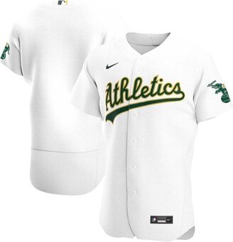 Men's White Oakland Athletics Home Authentic Team Jersey