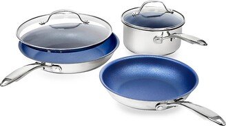 5-Piece Stainless Steel & Non Stick Cookware Set