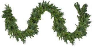 Northlight Mixed Rosemary Emerald Angel Pine Artificial Christmas Garland-Unlit