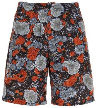 Albion Abstract Printed Shorts
