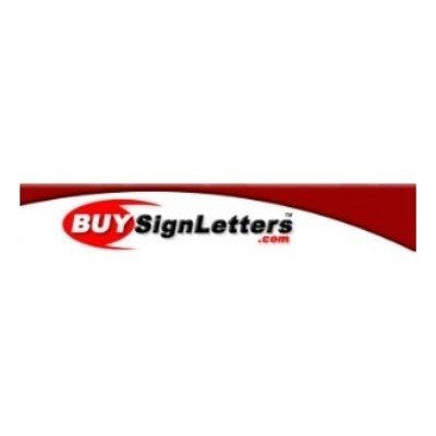 BuySignLetters Promo Codes & Coupons