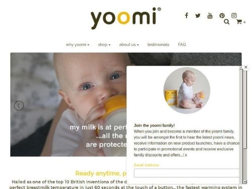 Yoomi.com Promo Codes & Coupons