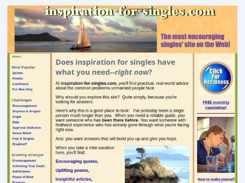 Inspiration-For-Singles.com Promo Codes & Coupons