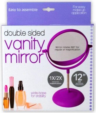 The Wholesale Shop Pack of 8 Purple Double Sided Vanity Mirrors 9