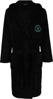 Logo-Embroidered Terry-Cloth Bathrobe