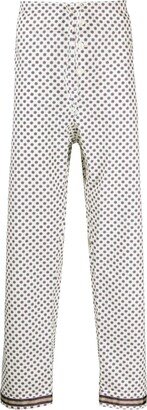 Petit Motifs straight-leg trousers